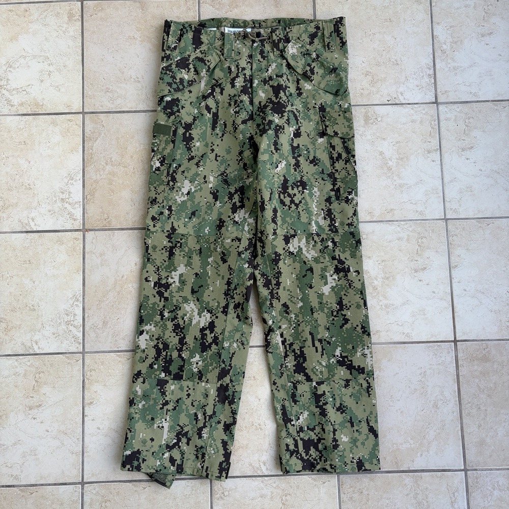 US Navy Working Uniform Trousers Mens‎ Medium Long Gore-Tex Pant APEC Type III